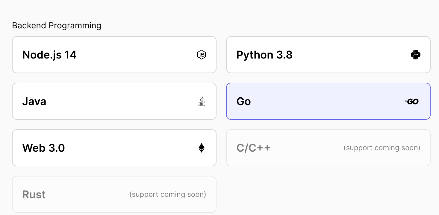 Setting a container image
